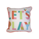 Coussin carré disney mickey let's play - 45x45 cm Coussin carré disney mickey let's play - 45x45 cm
