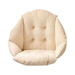 Coussin de chaise avec dossier sige coquille fauteuil velours douillet elastique impermeable pour chaise ...