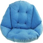 Coussin de chaise avec dossier sige coquille fauteuil velours douillet elastique impermeable pour chaise ...