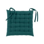 Coussin de chaise 'twily' 38x38cm emeraude
