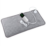 Coussin chauffant �lectrique avec 6 niveaux de temp�rature, heating pad lombaire mise hors tension automatique ...