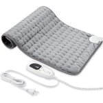 Coussin chauffant electrique, 60 x 30 cm couverture chauffant cervicales avec, 6 niveaux de température, ... Coussin chauffant electrique, 60 x 30 cm couverture chauffant cervicales avec, 6 niveaux de température, ...