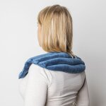 Coussin chauffant pour la nuque  utiliser au micro - ondes - 42 x 30 cm env.