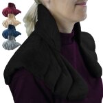 Coussin chauffant, tour de cou pour épaules et nuque - noir - vivezen Coussin chauffant, tour de cou pour épaules et nuque - noir - vivezen