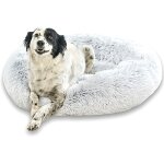 One pets - top - coussin chien chat apaisant 80cm dodo donut? confort + rond doux cocoon puppy love pani�re ...