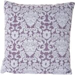 [jamais utilis�] coussin de d�coration, aspect baroque, coussin avec bourrage, lilas, 45x45cm