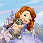 Coussin - disney princesse sofia 40x40 cm
