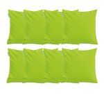 Coussin d'extérieur, coussins carrés 45x45 cm, coussins de chaise résistants à l'eau avec rembourrage ... Coussin d'extérieur, coussins carrés 45x45 cm, coussins de chaise résistants à l'eau avec rembourrage ...