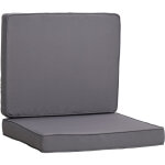 Coussins de fauteuil de jardin zipps dhoussables - galettes de chaise de jardin - pais rembourrage ...