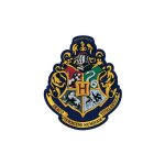 Coussin forme harry potter blason ch�teau de poudlard 30x33cm