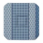 Coussin galette de chaise damara indigo
