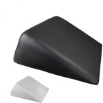 Coussin inclin� cale dos ou jambes triangulaire - noir - vivezen