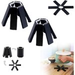 Coussin d'isolation thermique en silicone pliable, napperon d'isolation thermique antidrapant pliable, ...