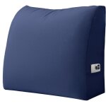 Vercart coussin de lecture, oreiller traversin soutien dorsal, triangulaire coussin  coins, gros coussin ...
