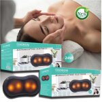 Coussin de massage cervical �lectrique, massage bien - �tre � led, shiatsu tx - 8069