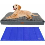 Coussin matelas pour chien déhoussable ? panier en mousse avec tapis rafraîchissant en gel amovible ? ... Coussin matelas pour chien déhoussable ? panier en mousse avec tapis rafraîchissant en gel amovible ? ...