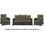 Coussins pour mobilier de jardin extrieur, coussins pour canap, coussins pour banc, coussins de balanoire, ...