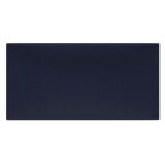 Coussin mural velours bleu nuit - 60 x 30