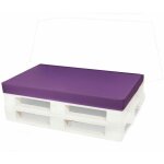 Setgarden - coussin pour palette 120x80 violet, grands coussins de sol, coussins de sol pour enfants ...