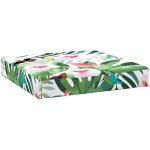 Coussin de palette multicolore 60x60x8 cm tissu oxford vidaxl