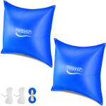 Coussin de piscine hivernage - 20c xl coussin gonflable xxl corde double couture pvc valve de scurit ...