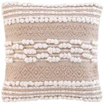 Douceur d'intrieur - coussin polycoton 40 x 40 cm blanca