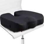 Coussin de si�ge pour chaise de bureau - coussinet coccyx ferme en mousse � m�moire de forme - coccyx, ...