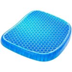 Coussin de si�ge en gel, coussin de gel respirant coussin anti escarres avec housse antid�rapant pour ...