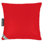 Coussin similicuir indoor rouge happers 50x30 rouge