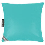 Happers - coussin similicuir outdoor turquoise 60x60 turquoise