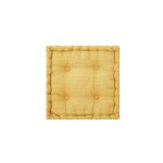Coussin de sol otto jaune 40x40cm atmosphera cr�ateur d'int�rieur