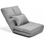 Goplus - coussin de sol reglable en 5 positions, chaise japonaise pliable, pour salon, bureau, cafe / ...