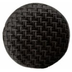 Coussin de sol velours tress 'suite' 40cm gris