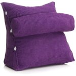 Coussin de soutien r�glable, appuie - t�te en coton et lin, dossier, triangle arri�re, coussin compens�, ...