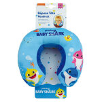 Coussin tour de cou baby shark en peluche douce de voyage 19cm