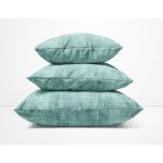 Coussin velvet velvet green en tissu velout� doux cm r�sistant aux taches. 40 - 50 - 60 fabriqu� en italie ...