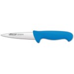 Couteau de boucherie arcos couleur - prof 292923 en acier inoxydable nitrum et mango polypropyl�ne bleu ...