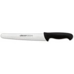 Couteau de boulanger arcos couleur - prof 293225 en acier inoxydable nitrum et mango polypropyl�ne noir ...