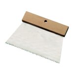 Couteau a colle, 18 cm denture a2, manche bois brut