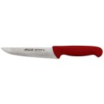 Couteau de cuisine arcos 2900 - prof 290522 en acier inoxydable nitrum et mango polypropylne rouge ergonomiqu ...
