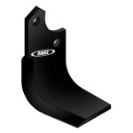 Couteau de fraise pour rotavator ortolan gauche