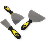 Couteaux  mastic - jeu de spatules en acier inoxydable - couteau  enduire - spatule de pltrier - ensemble ...