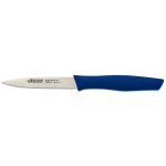 Couteau mondador arcos nova 188613 acier inoxydable nitrum et mango polypropyl�ne, lame bleue 10 cm en ...