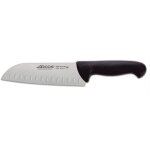 Couteau santoku arcos couleur - prof 290625 avec poches en acier inoxydable nitrum et polypropyl�ne noir ...