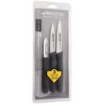 Couteau set mondadores arcos nova 189700 acier inoxydable nitrum et mango polypropylène noir 3 pièces ... Couteau set mondadores arcos nova 189700 acier inoxydable nitrum et mango polypropylène noir 3 pièces ...