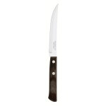 Tramontina - couteau  steak en polywood, 5 pouces, brun