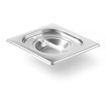 Couvercle en acier pour bac gn kitchen line gn 1 / 6 hendi 806869