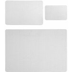 Couvercles alimentaires en silicone, rectangulaires, 3 pi�ces