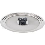 Couvercle anti - projection inox 24 / 30cm tefal l9879902
