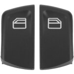 Couvercles de boutons de commutation de vitres de voiture, 2 pi�ces, pour mercedes vito viano w639 sprinter ...